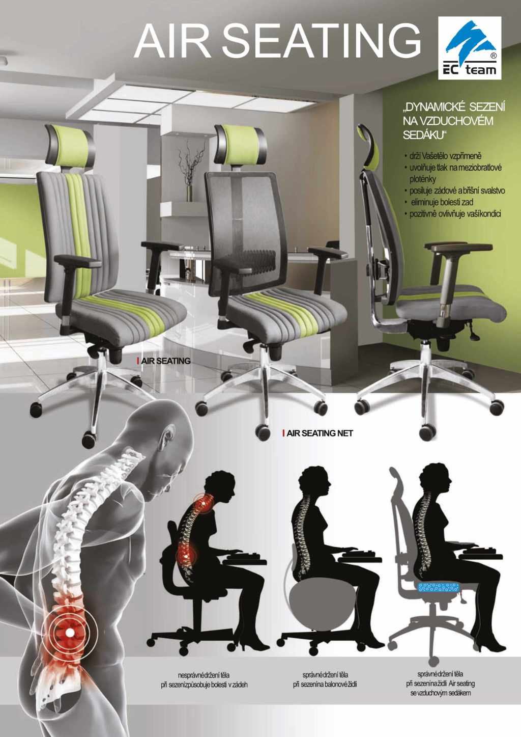 EC židle Air Seating